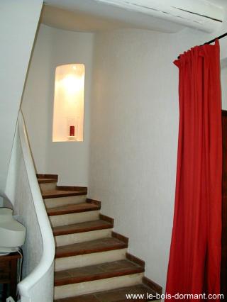 L´escalier vers l´étage